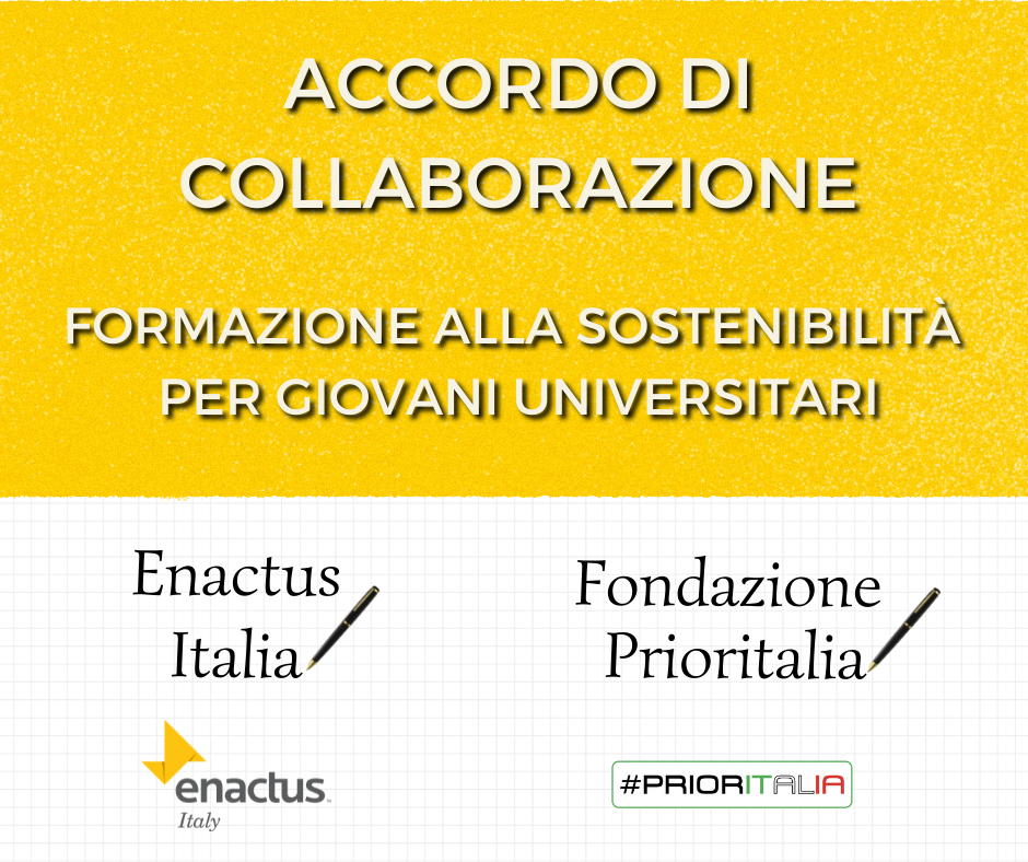 Accordo Prioritalia Enactus