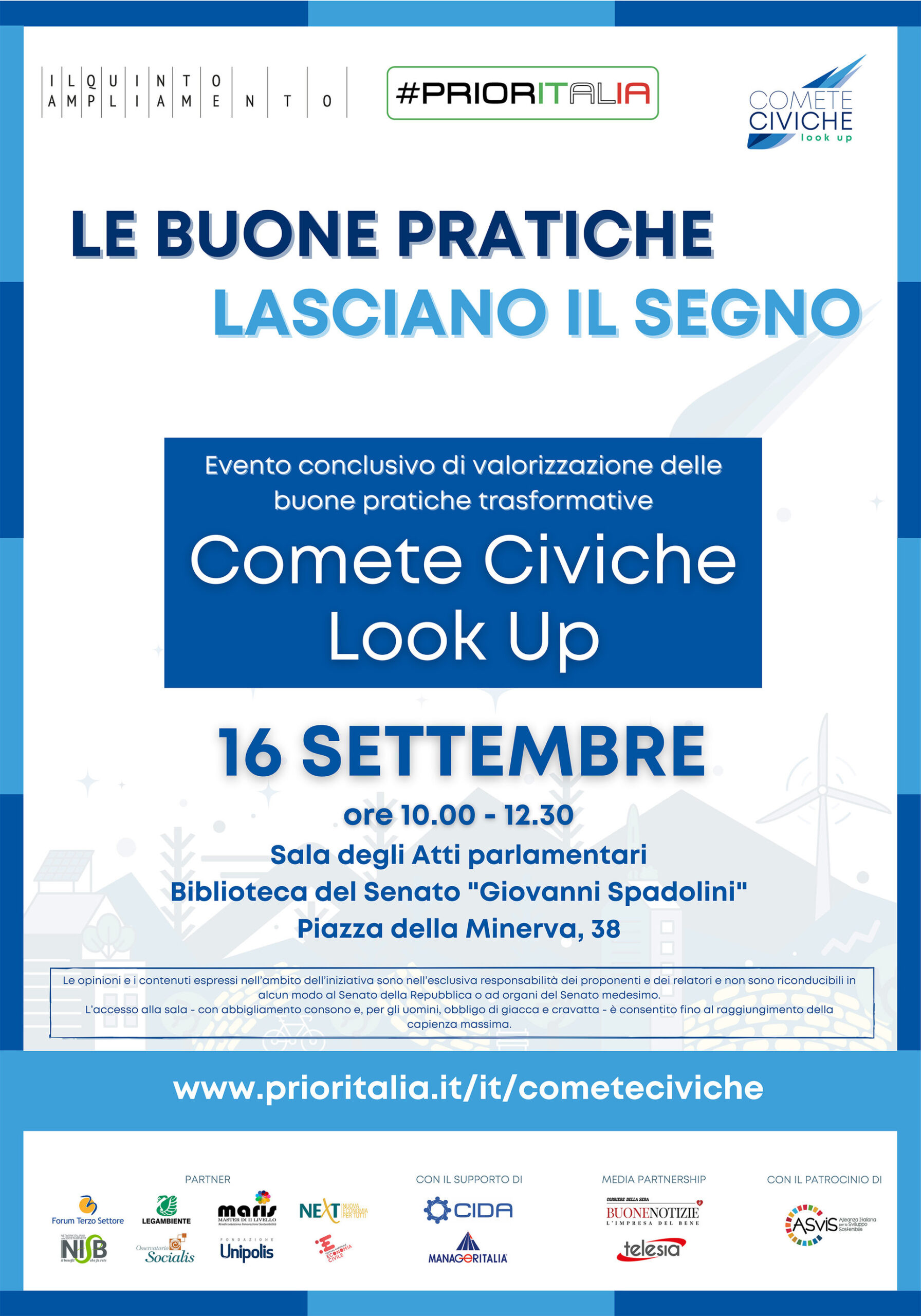 Comete Civiche – Look Up